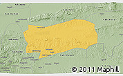 Savanna Style 3D Map of Kab. Grobongan
