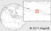 Blank Location Map of Kab. Grobongan