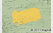 Savanna Style Map of Kab. Grobongan