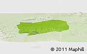 Physical Panoramic Map of Kab. Grobongan, lighten