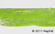 Physical Panoramic Map of Kab. Grobongan