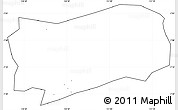 Blank Simple Map of Kab. Grobongan, cropped outside, no labels