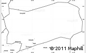 Blank Simple Map of Kab. Grobongan