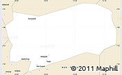Classic Style Simple Map of Kab. Grobongan