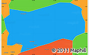 Political Simple Map of Kab. Grobongan