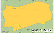 Savanna Style Simple Map of Kab. Grobongan