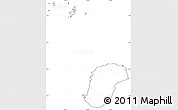 Blank Simple Map of Kab. Jepara, cropped outside, no labels