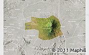 Satellite Map of Kab. Karanganyar, lighten, semi-desaturated