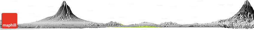 Physical Horizon Map of Kab. Klaten, desaturated