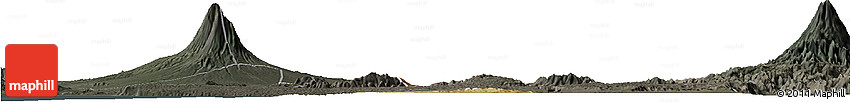 Satellite Horizon Map of Kab. Klaten, darken, semi-desaturated