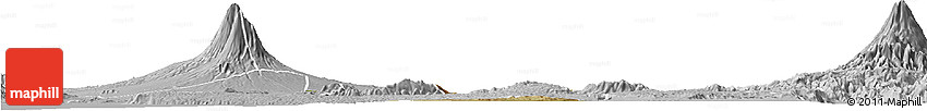 Satellite Horizon Map of Kab. Klaten, lighten, desaturated
