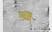 Satellite Map of Kab. Klaten, lighten, desaturated