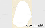 Classic Style Simple Map of Kab. Kudus, single color outside