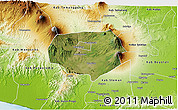 Satellite 3D Map of Kab. Magelang, physical outside