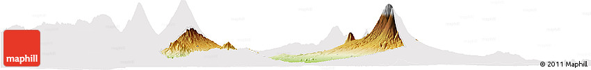 Physical Horizon Map of Kab. Magelang, cropped outside