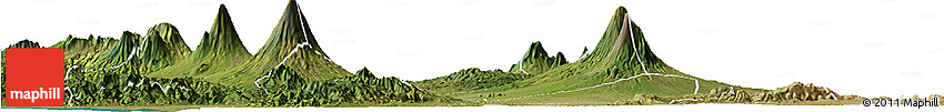 Satellite Horizon Map of Kab. Magelang