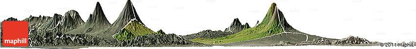 Satellite Horizon Map of Kab. Magelang, semi-desaturated