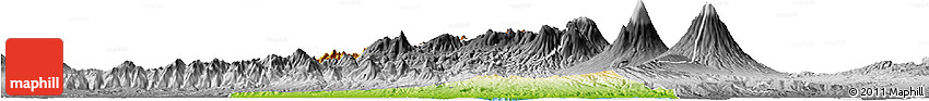 Physical Horizon Map of Kab. Pekalongan, desaturated