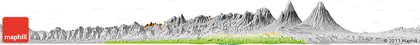 Physical Horizon Map of Kab. Pekalongan, lighten, desaturated
