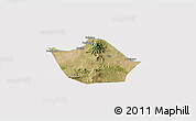 Satellite 3D Map of Kab. Rembang, cropped outside