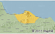 Savanna Style 3D Map of Kab. Rembang