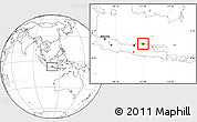 Blank Location Map of Kab. Rembang