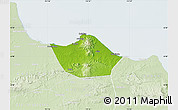 Physical Map of Kab. Rembang, lighten