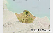 Satellite Map of Kab. Rembang, lighten