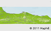 Physical Panoramic Map of Kab. Rembang