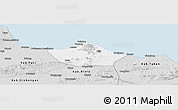 Silver Style Panoramic Map of Kab. Rembang