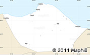 Classic Style Simple Map of Kab. Rembang