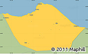 Savanna Style Simple Map of Kab. Rembang