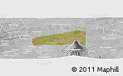 Satellite Panoramic Map of Kab. Sragen, lighten, desaturated