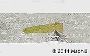 Satellite Panoramic Map of Kab. Sragen, lighten, semi-desaturated