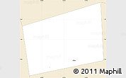 Classic Style Simple Map of Kodya. Surakarta