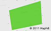 Political Simple Map of Kodya. Surakarta, single color outside