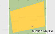 Savanna Style Simple Map of Kodya. Surakarta, single color outside