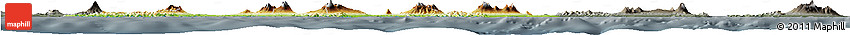Physical Horizon Map of East Java, darken, semi-desaturated