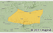 Savanna Style 3D Map of Kab. Bojonegoro