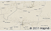 Shaded Relief 3D Map of Kab. Bojonegoro