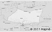 Silver Style 3D Map of Kab. Bojonegoro