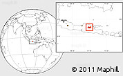 Blank Location Map of Kab. Bojonegoro