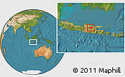 Satellite Location Map of Kab. Bojonegoro