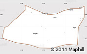 Classic Style Simple Map of Kab. Bojonegoro, cropped outside
