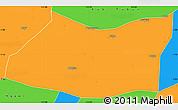 Political Simple Map of Kab. Bojonegoro