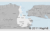 Gray 3D Map of Kab. Gresik
