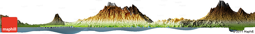 Physical Horizon Map of Kab. Jember, darken