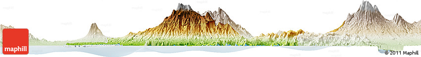 Physical Horizon Map of Kab. Jember, lighten