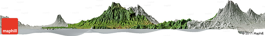 Satellite Horizon Map of Kab. Jember, lighten, semi-desaturated