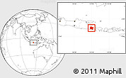 Blank Location Map of Kab. Jember